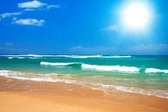 Up Your Working Space Desktop Wallpaper Beach Scenes Sunny