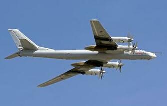 Wallpaper Bomber Missile Strategic Soviet Tu 95ms Turboprop