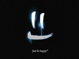 Just Be Happy Smile Quotes Wallpaper Picture High