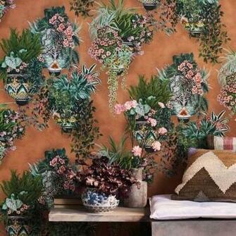 Talavera Wallpaper Etoffe
