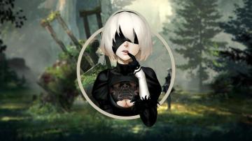 A Yorha 2b Wallpaper I Made 4k Resolution Nier R