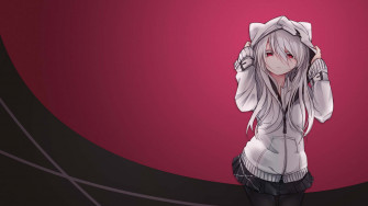 The Fantastical World Of Anime White Wallpaper