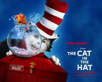 Cat In The Hat Desktop Wallpaper For HD Widescreen And Mobile