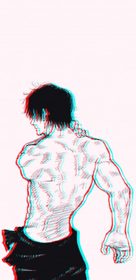 Caption Toji Fushiguro In Action Wallpaper