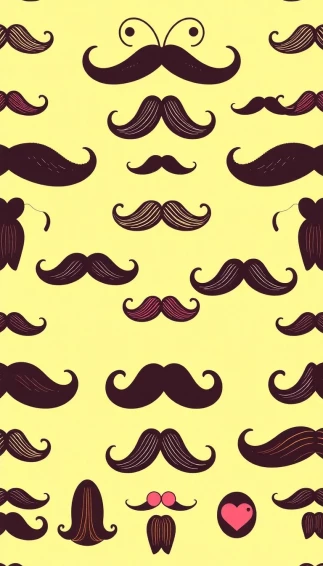 Moustache Wallpaper
