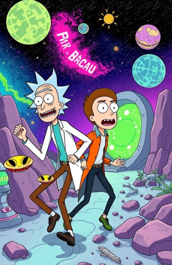 Supreme Rick And Morty Wallpaper