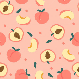 Cute Peach Wallpaper