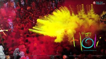 Mathura Vrindavan Holi Wallpaper