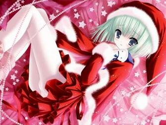 Anime Christmas Girl High Quality Wallpaper HD