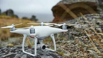 Dji Phantom Wallpaper Hi Tech Drone Quadcopter