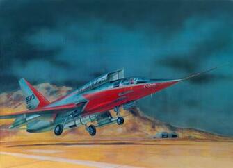 F107 Super Sabre Wallpaper