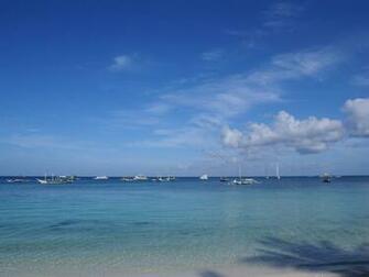 Boracay Island Scenery And Ocean Wallpaper