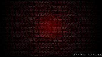 Black Dark Wallpaper Red