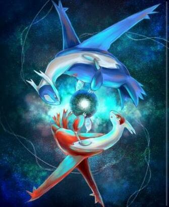 Latias And Latios Background Wallpaper Ecopetit Cat