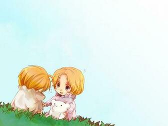 Canada And America Hetalia Siblings Wallpaper