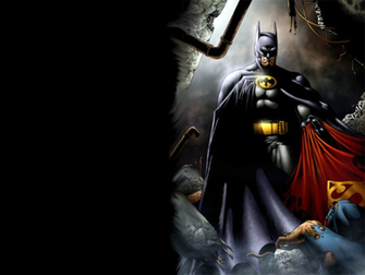Vs Round Batman Superman By Amesabishii Image Photo