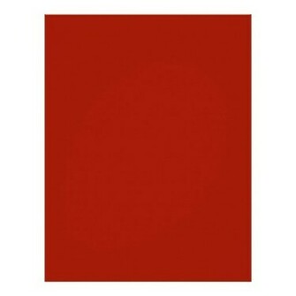 Plain Deep Red Background Letterhead