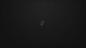 Minimalism Paperclip Simple Background HD Wallpaper