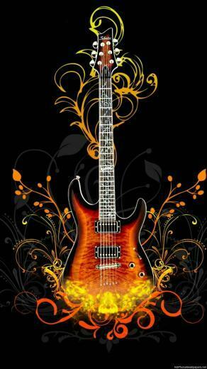 Guitar iPhone Wallpaper HD Abstract Plus Background