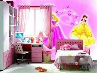 Children Room Wallpaper With Princess Themes Pictures