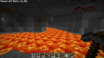 Pin Minecraft Cave Lava Creeper Wallpaper Wallchan