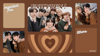 Enhypen Desktop Wallpaper Cr
