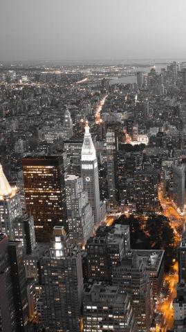 Cool City Lights Android Wallpaper