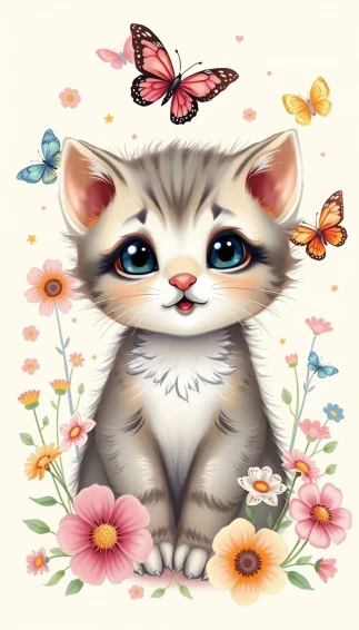 Cute Drawings Wallpaper