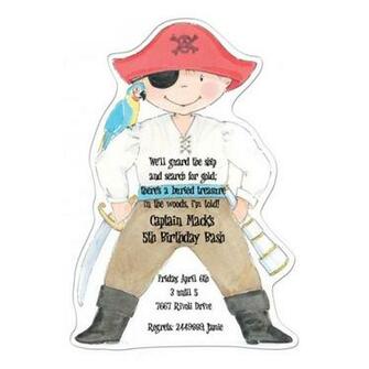 Pirate Party Invitation BirtHDay Picture Perfect