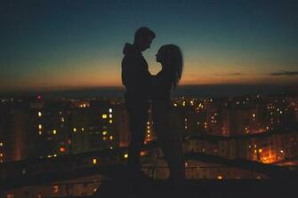 Sunrise Couple Woman Green Hold Girl