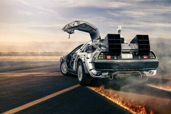 Delorean Time Machine Replica Of The