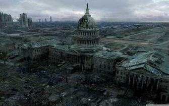 Fallout iPhone Wallpaper Capitol Building HD For