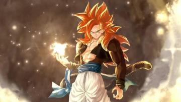 Gogeta Ss4 Dragon Ball Fighterz Anime Game Live Desktop Wallpaper