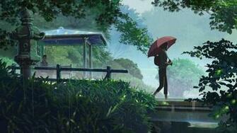 Makoto Shinkai S New Works The Garden Of Words Wallpaper