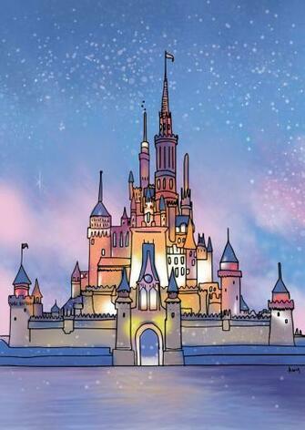 Disney Castle By Art4amysam