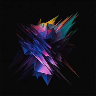 Glass Abstract Sharp Shapes 5k iPad Pro Wallpaper