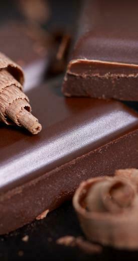 Dark Chocolate Macro HD Wallpaper