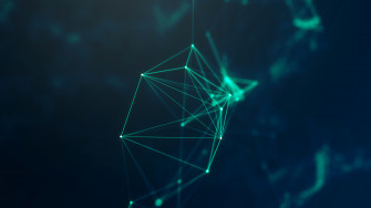 Wallpaper 4k Geometry Cyberspace Digital Lines