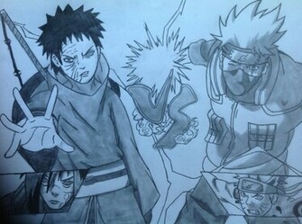 Obito Vs Kakashi Wallpaper Final Boss Battle