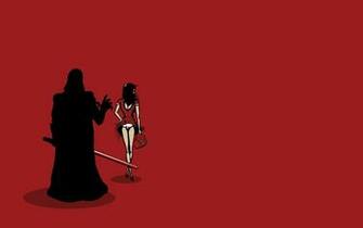 Star Wars Wallpaper Darth Vader Fan Art Red