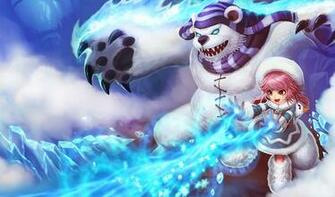 Frostfire Annie Update Lol Wallpaper