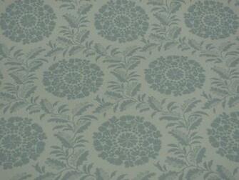 Brunschwig Fil Blue Beziers Medallion Wallpaper Yd Rolls 4r
