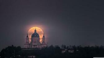 Supermoon 4k HD Desktop Wallpaper For Ultra Tv Wide