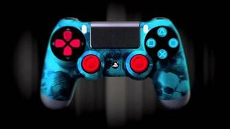 Ps4 Controller Custom HD Wallpaper Background Image