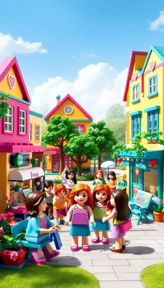 Lego Friends Wallpaper