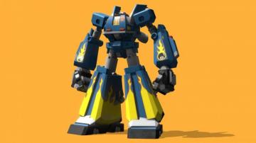 Megas Xlr Fanart Buy Royalty 3d Model By Zero One Designs