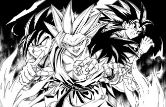 Dragon Ball Z Black And White Wallpaper