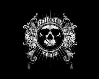 Skull Screensavers Background Black