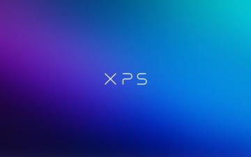 Custom X Dell Xps Blue Purple Gradient Wallpaper For