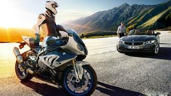 Bmw Car Bike HD Wallpaper New